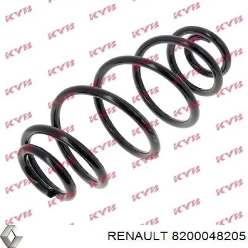 8200048205 Renault (RVI) пружина задняя