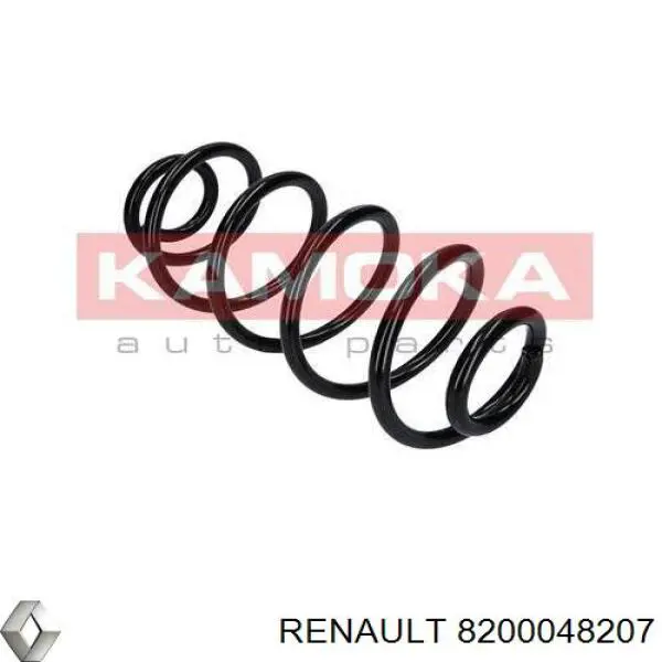 Задняя пружина 8200048207 Renault (RVI)