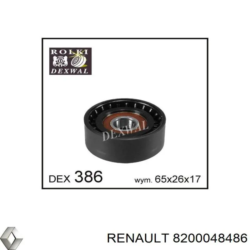 8200048486 Renault (RVI) Натяжитель клинового ремня