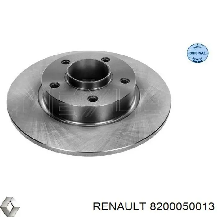 Задний тормозной диск Renault (RVI) 8200050013 цена, от 54.23 USD