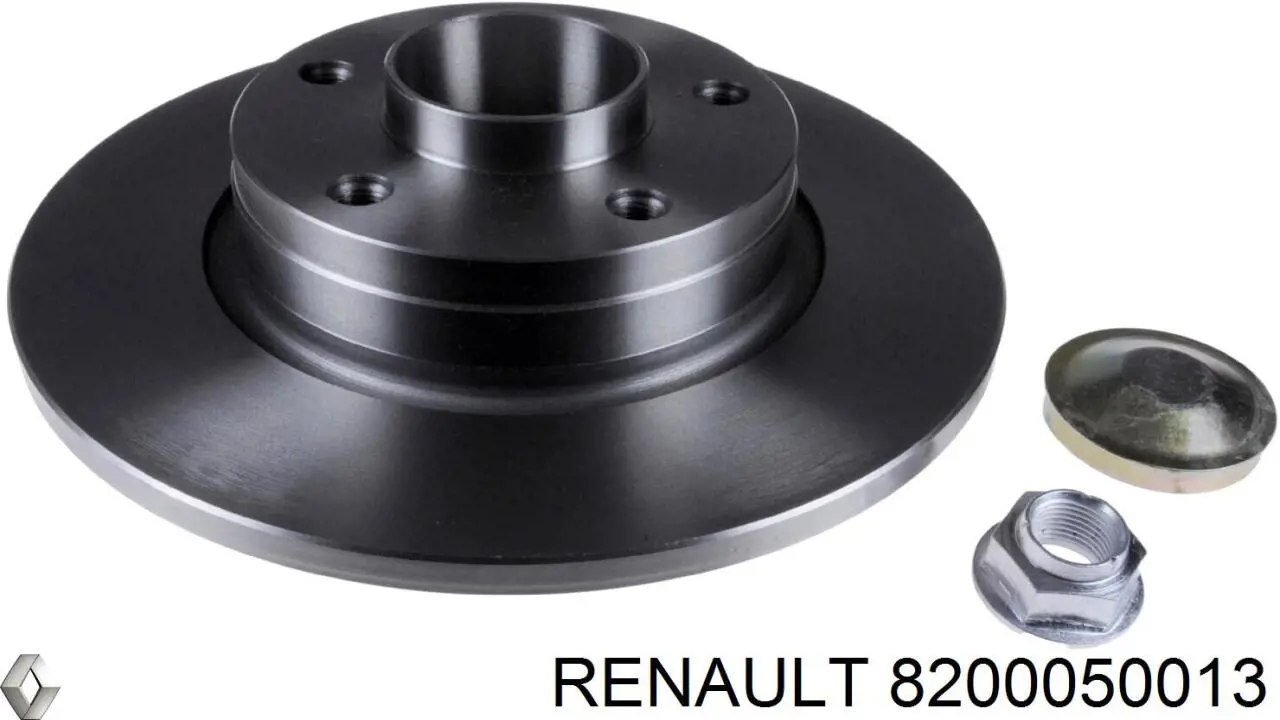 Тормозные диски 8200050013 Renault (RVI)