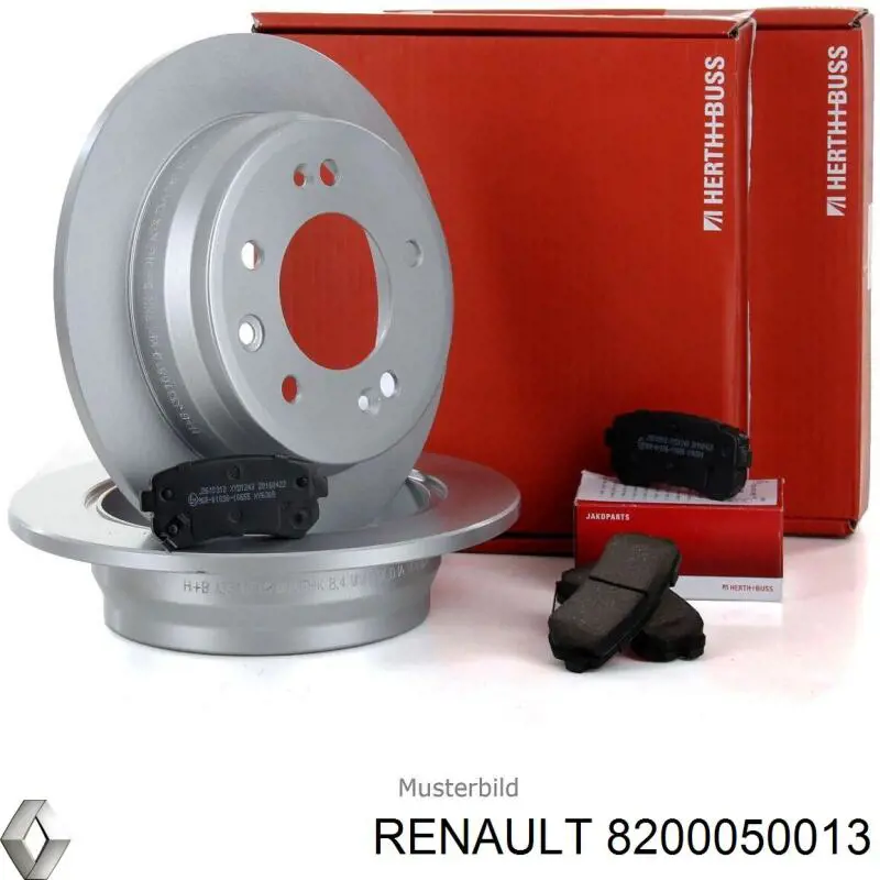 Задний дисковый тормоз Renault (RVI) 8200050013