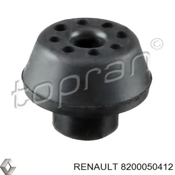 Consola (coxim de fixação) inferior do radiador para Renault Scenic (JM0)