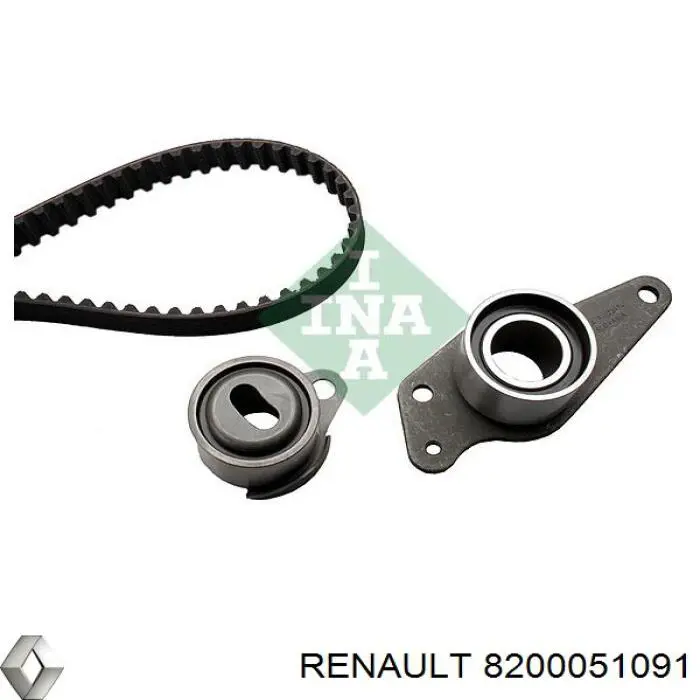 8200051091 Renault (RVI) ролик ремня грм паразитный