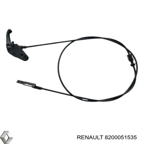 8200051535 Renault (RVI) cabo de abertura da capota