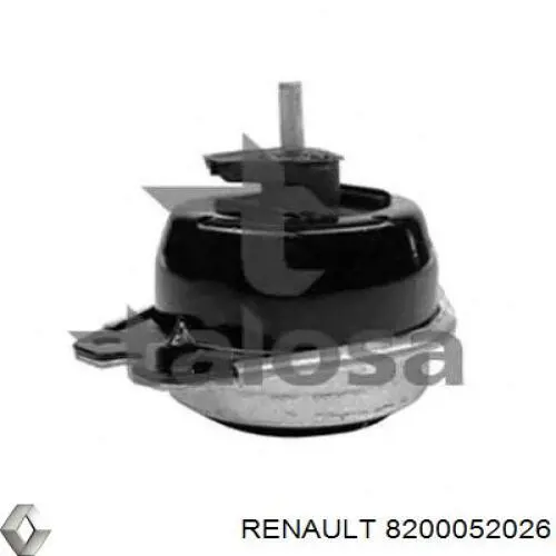 8200052026 Renault (RVI) подушка (опора двигателя правая)