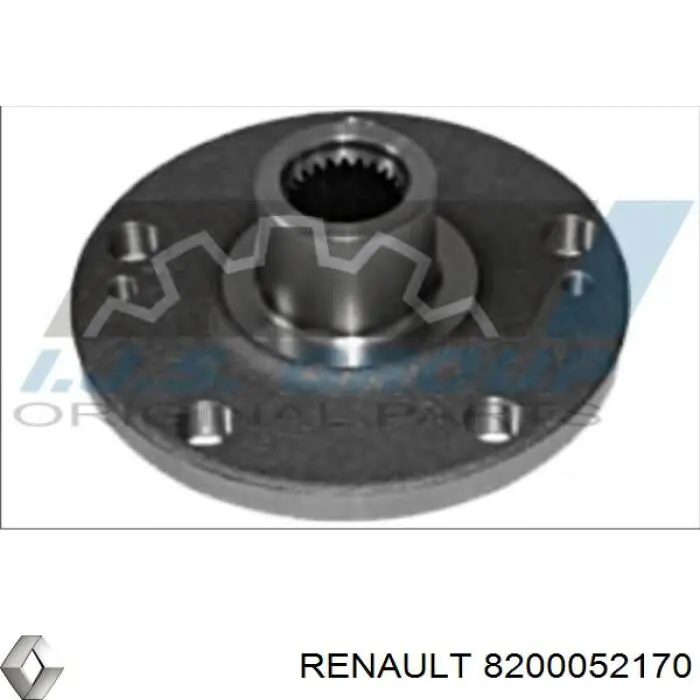 8200052170 Renault (RVI) ступица передняя