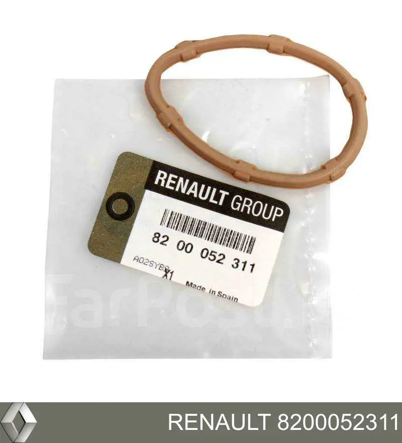 Купить 8200052311 Renault (RVI) Прокладка впускного коллектора верхняя