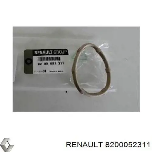 Прокладка впускного коллектора верхняя 8200052311 Renault (RVI)