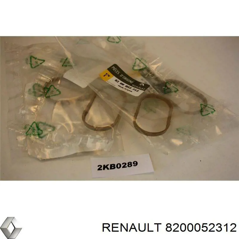 Купить 8200052312 Renault (RVI) Прокладка впускного коллектора