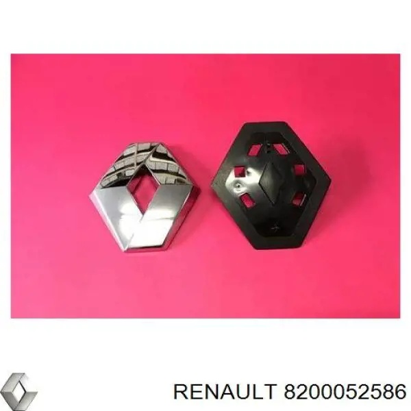 Emblema de grelha do radiador para Renault TWIZY (MAM)