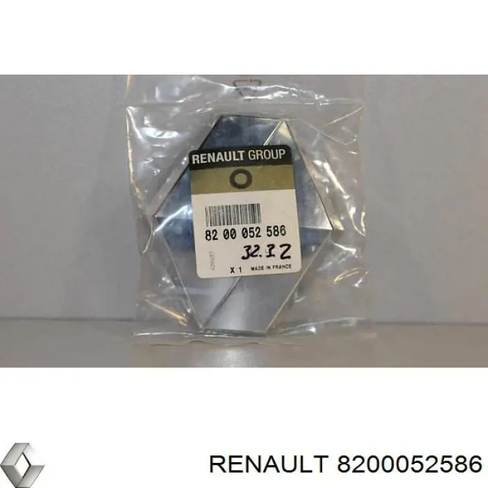 Эмблема на решетку радиатора Renault (RVI) 8200052586 цена, от 48.46 USD