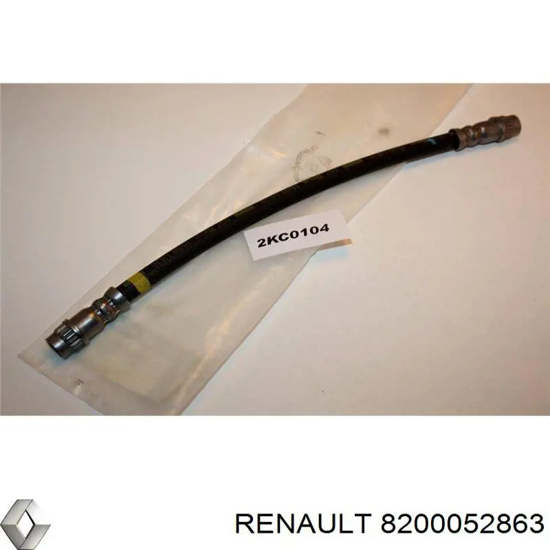 Задний тормозной шланг 8200052863 Renault (RVI)