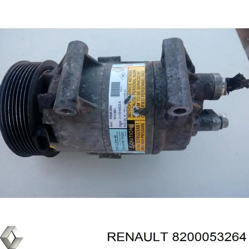 8200053264 Renault (RVI) компрессор кондиционера