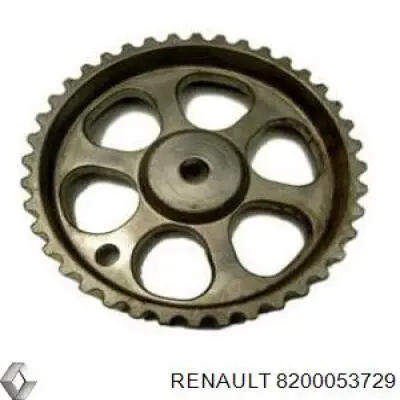 8200053729 Renault (RVI) звездочка-шестерня распредвала двигателя