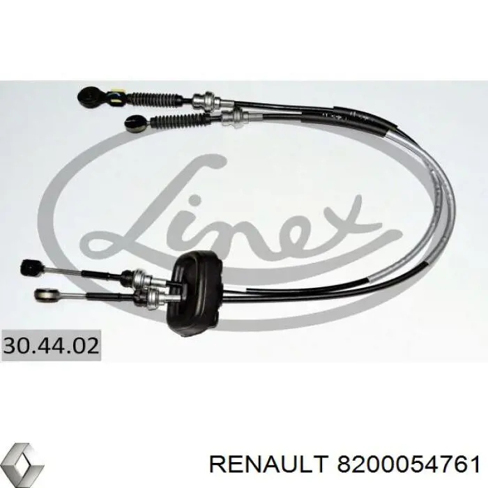 Трос КПП Renault (RVI) 8200054761 цена, от 55.10 USD