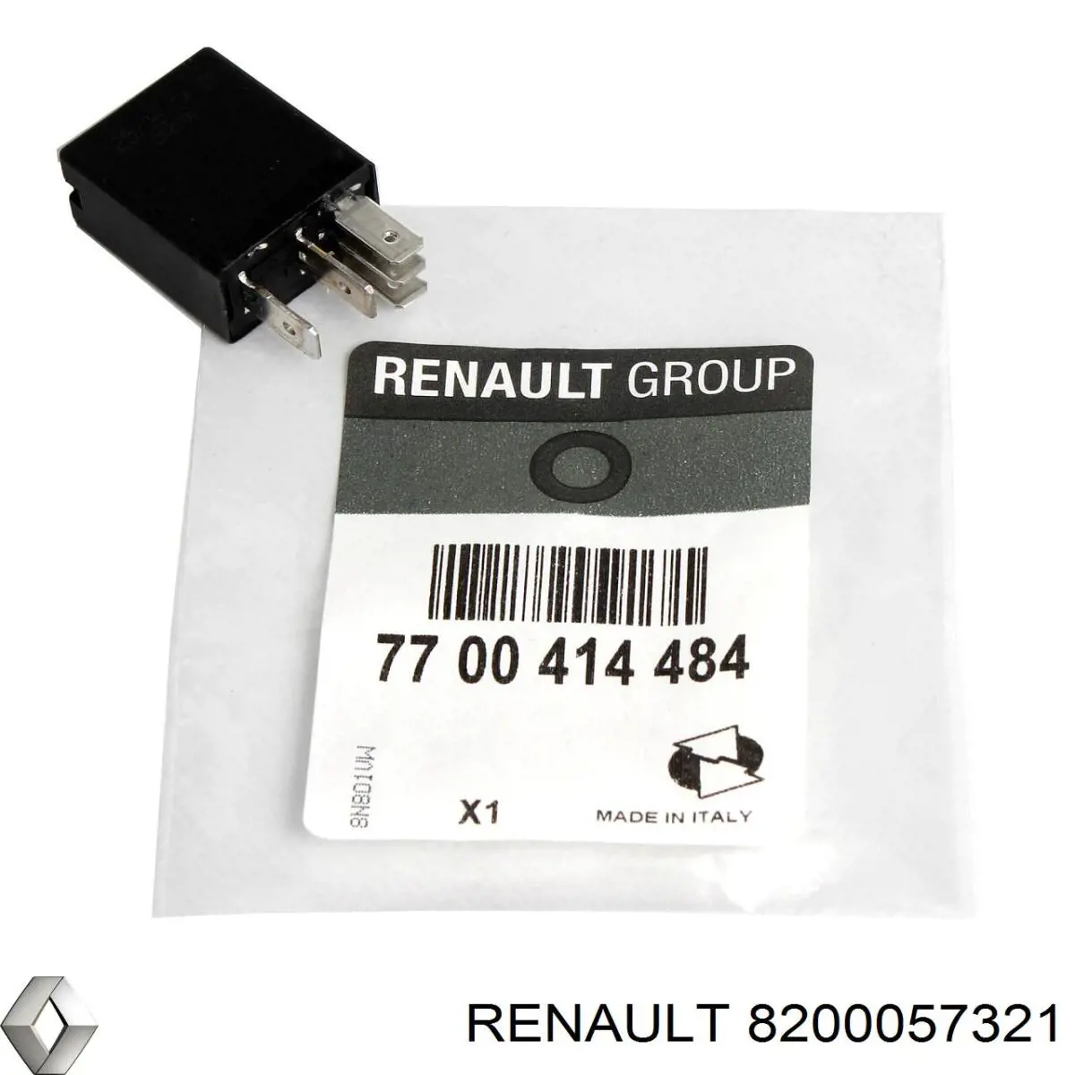 8200057321 Renault (RVI) кнопка включения мотора стеклоподъемника передняя правая