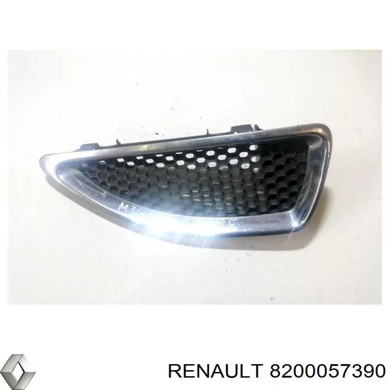 8200057390 Renault (RVI) решетка радиатора левая