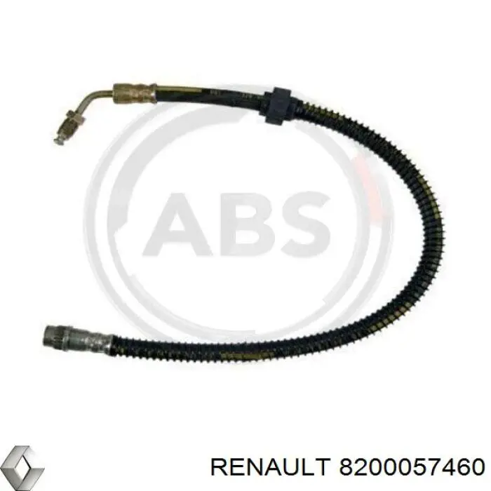 Купить 8200057460 Renault (RVI) Шланг тормозной передний