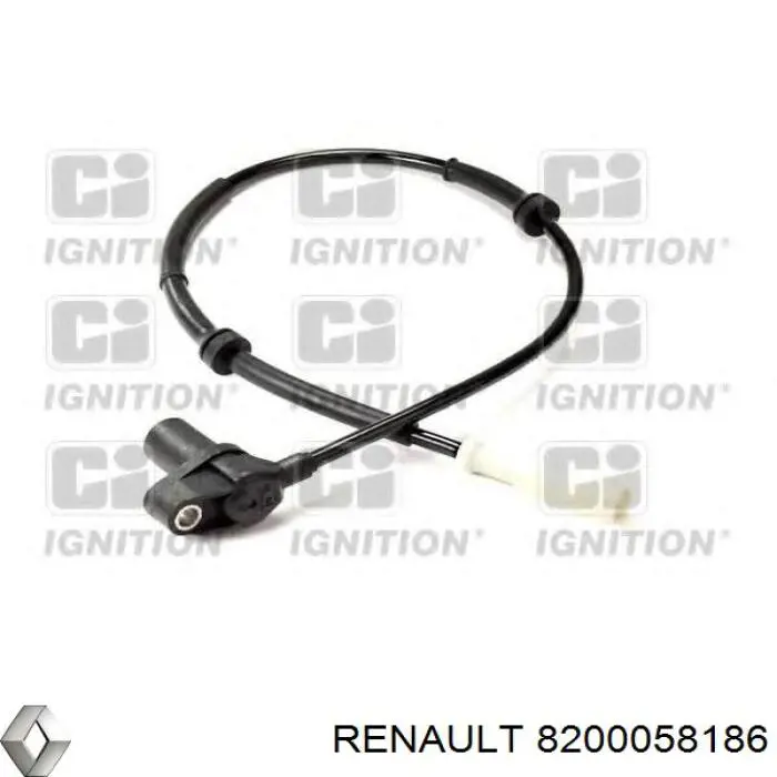 Передний датчик АБС Renault (RVI) 8200058186 цена, от 28.79 USD
