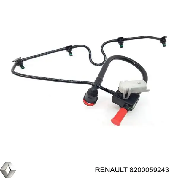 Передний трос ручника 8200059243 Renault (RVI)