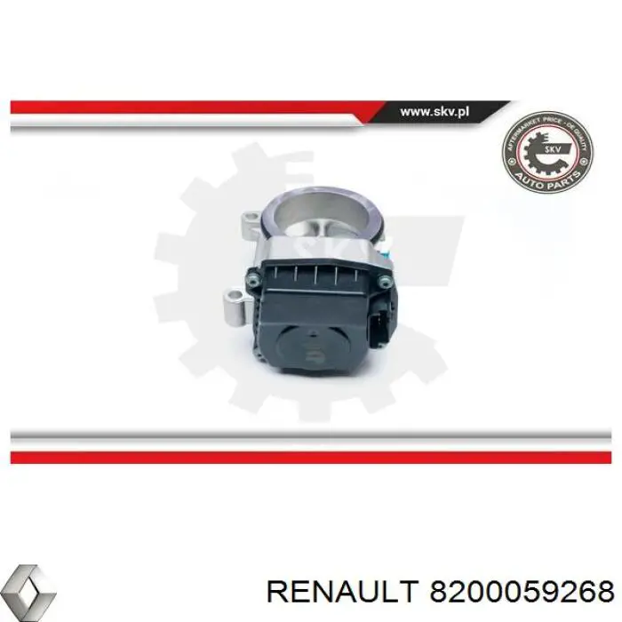Дроссельная заслонка в сборе Renault (RVI) 8200059268 цена, от 73.28 USD