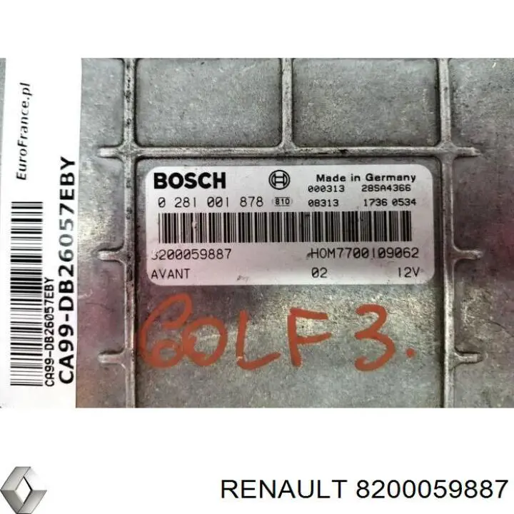 Купить 8200059887 Renault (RVI) 