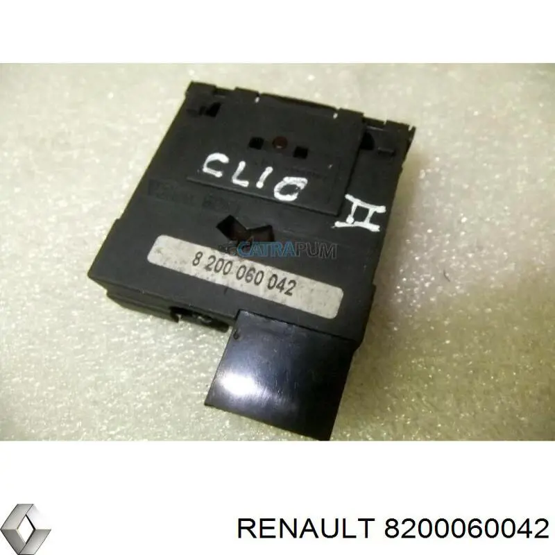 Купить 8200060042 Renault (RVI) Кнопка (регулятор) корректора фар