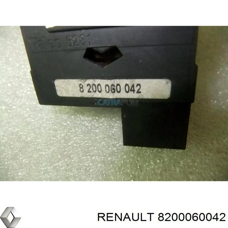 Кнопка (регулятор) корректора фар 8200060042 Renault (RVI)