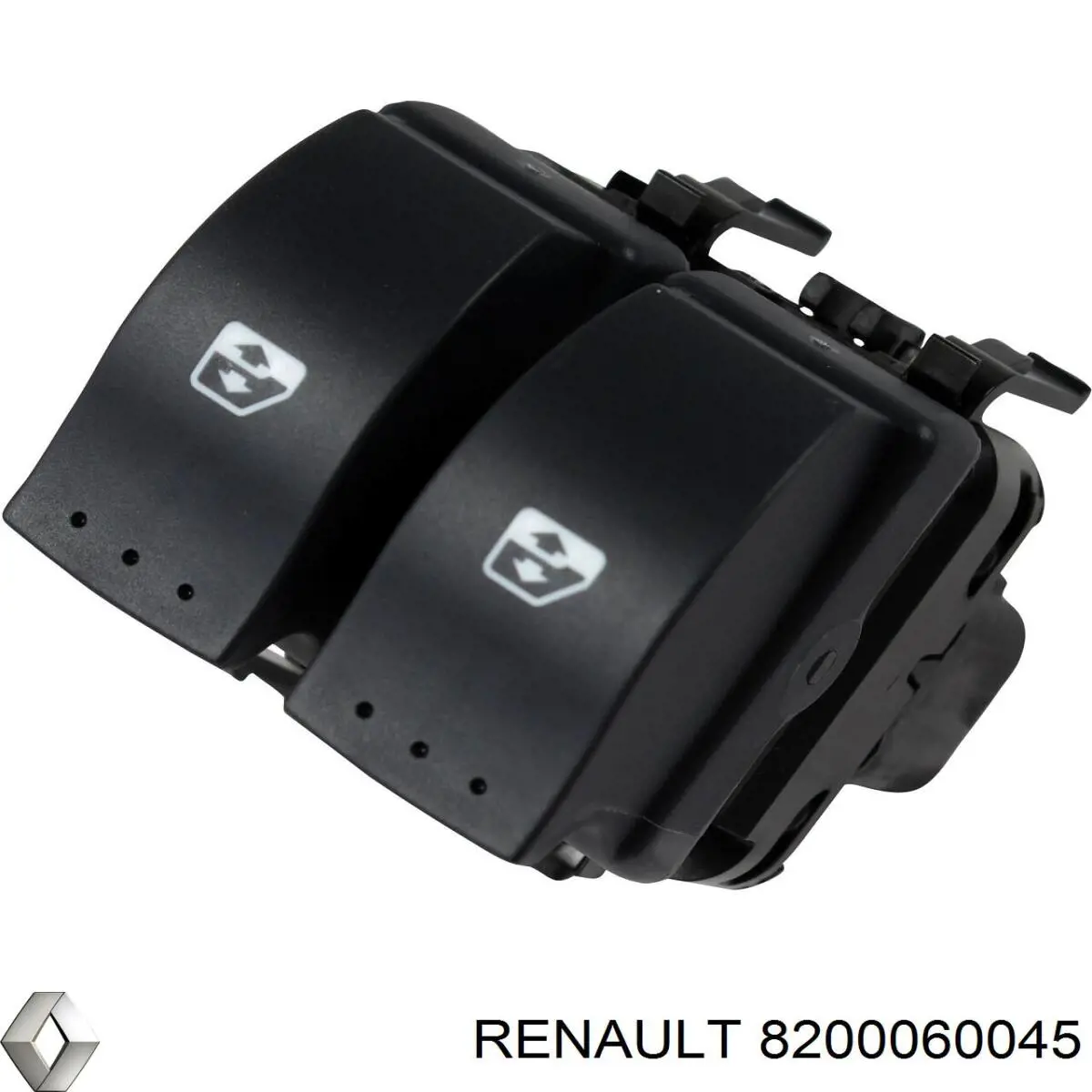 8200060045 Renault (RVI) unidade de botões dianteira esquerda de controlo de elevador de vidro