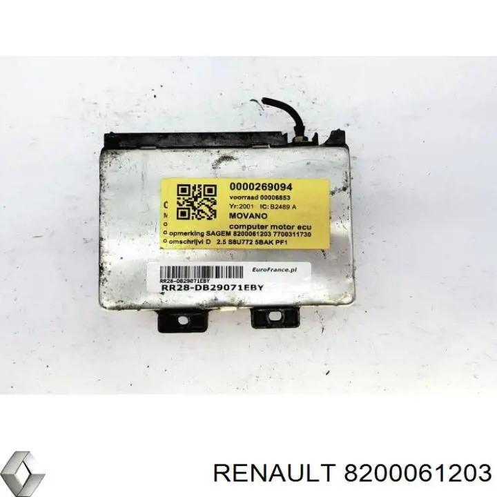  Renault (RVI) 8200061203 цена, от 50.68 USD