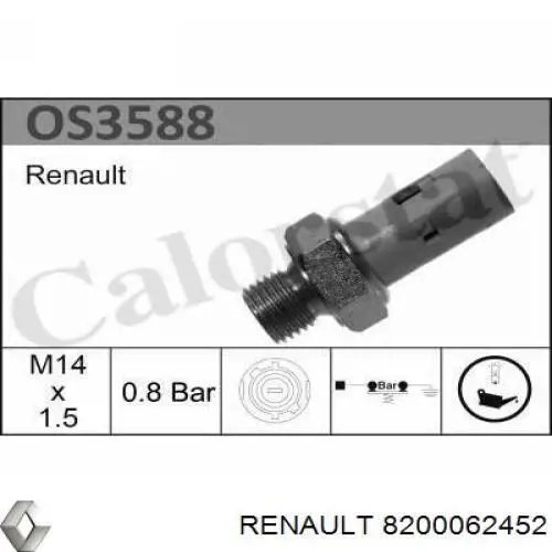 8200062452 Renault (RVI)