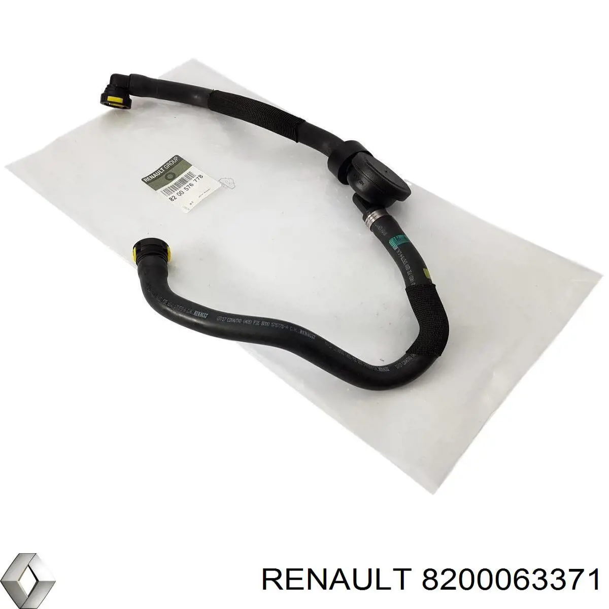 8200063371 Renault (RVI) патрубок вентиляции картера (маслоотделителя)