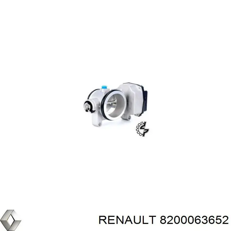 Дроссельная заслонка в сборе Renault (RVI) 8200063652