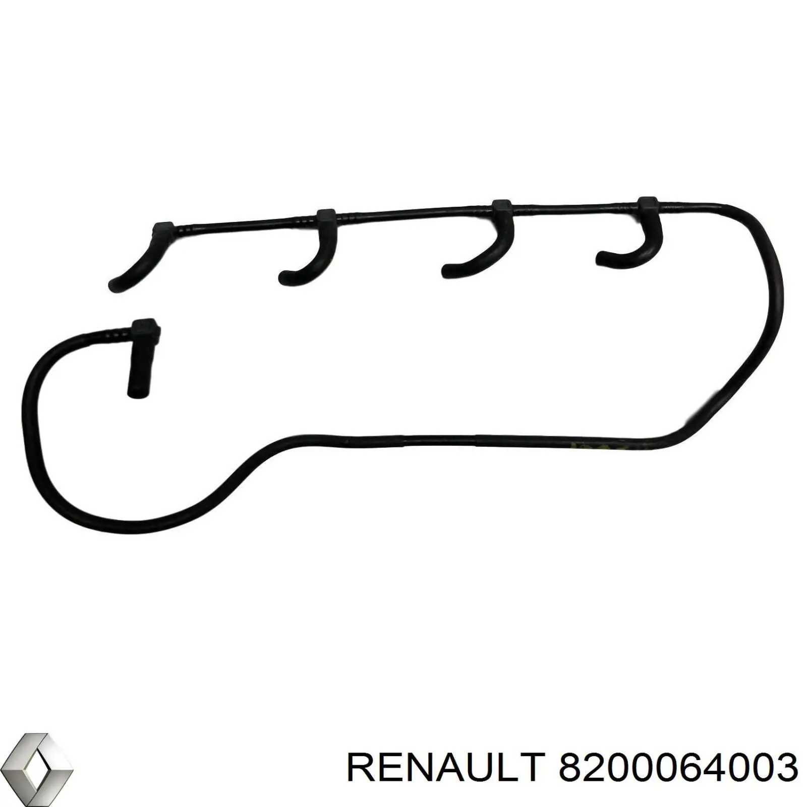 8200064003 Renault (RVI) трубка топливная, обратная от форсунок
