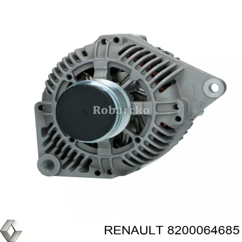 Автомобильный генератор Renault (RVI) 8200064685 цена, от 50.68 USD