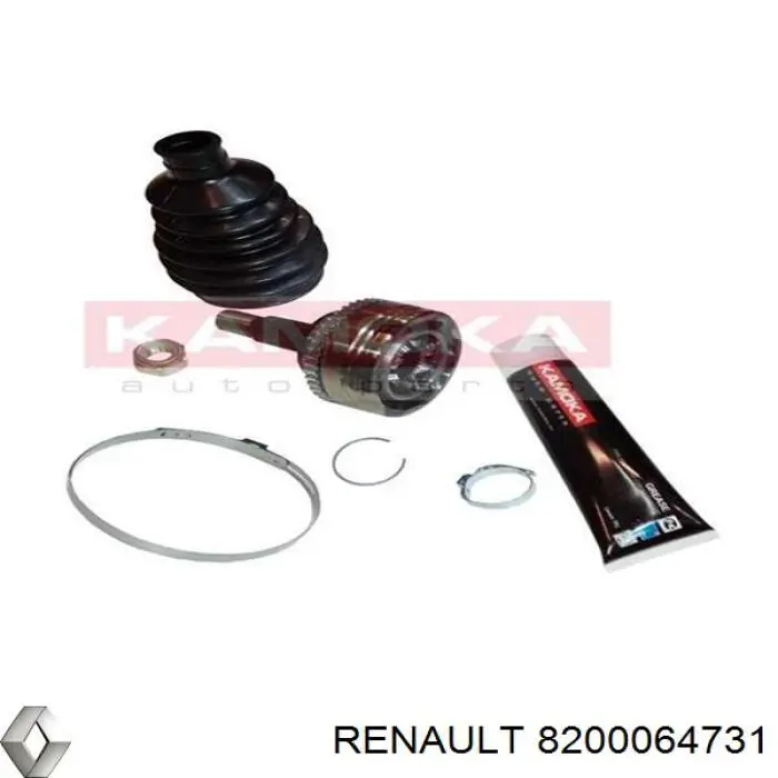 Привод передний левый Renault (RVI) 8200064731 цена, от 68.28 USD
