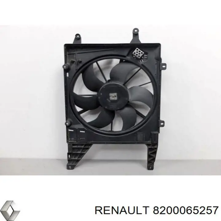 Купить 8200065257 Renault (RVI) Диффузор вентилятора в сборе с мотором и крыльчаткой