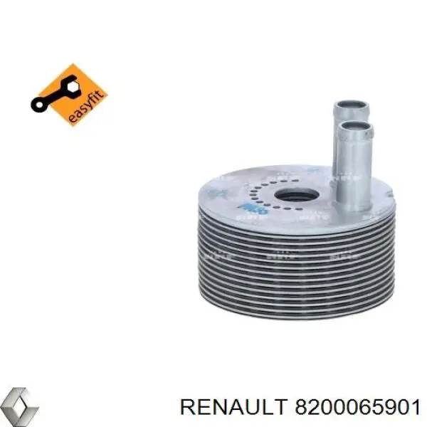 8200065901 Renault (RVI) radiador de óleo