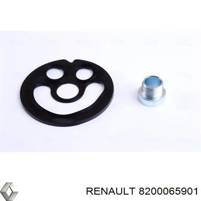 Купить 8200065901 Renault (RVI) Масляный радиатор охлаждения АКПП