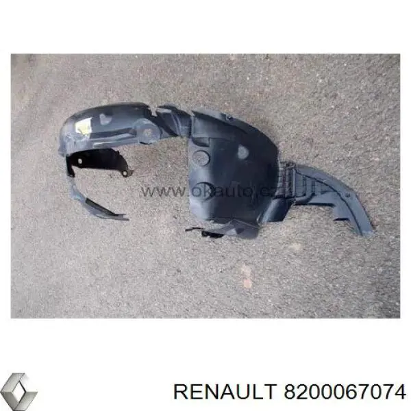 Подкрылок передний левый 8200067074 Renault (RVI)