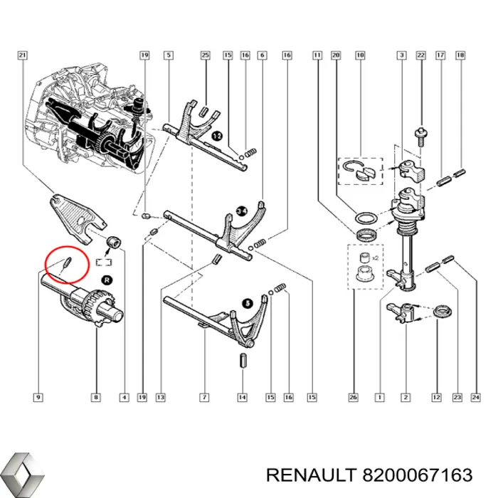 8200067163 Renault (RVI) 