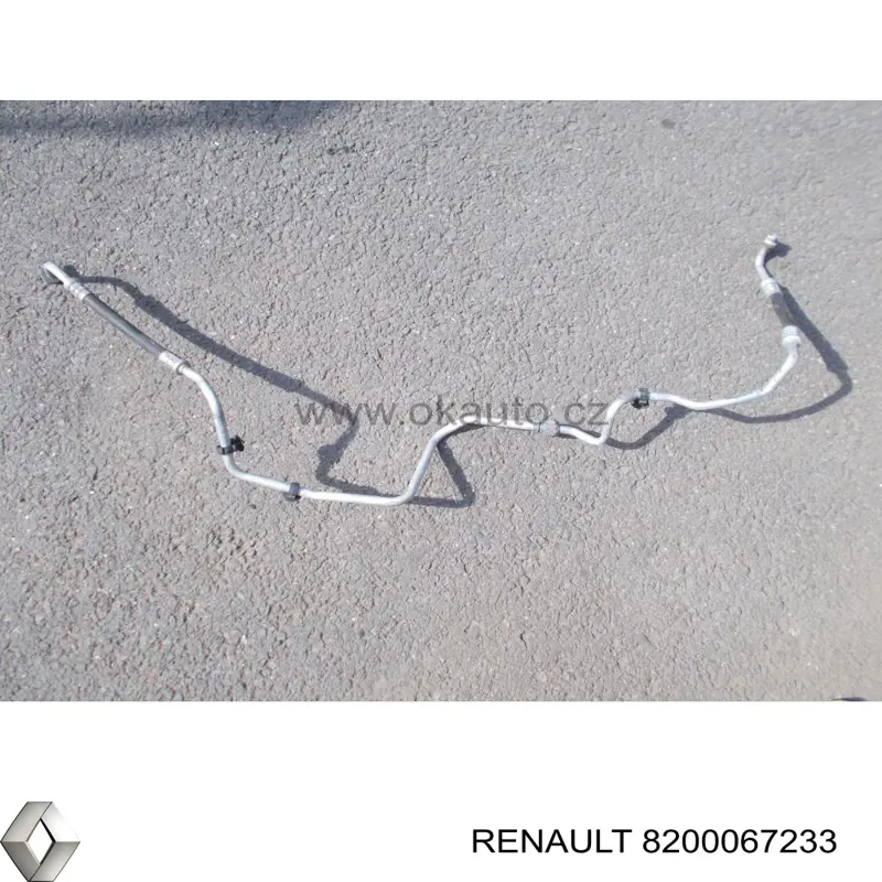 Шланг кондиционера, от радиатора к испарителю 8200067233 Renault (RVI)