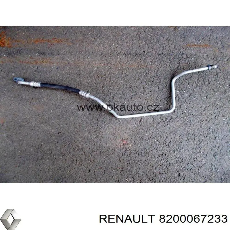 Mangueira de aparelho de ar condicionado, desde o radiador até o vaporizador para Renault Laguna (BG0)