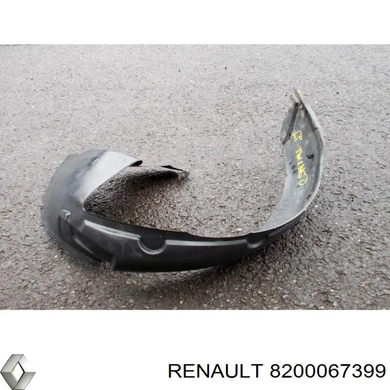 8200067399 Renault (RVI) подкрылок крыла переднего левый