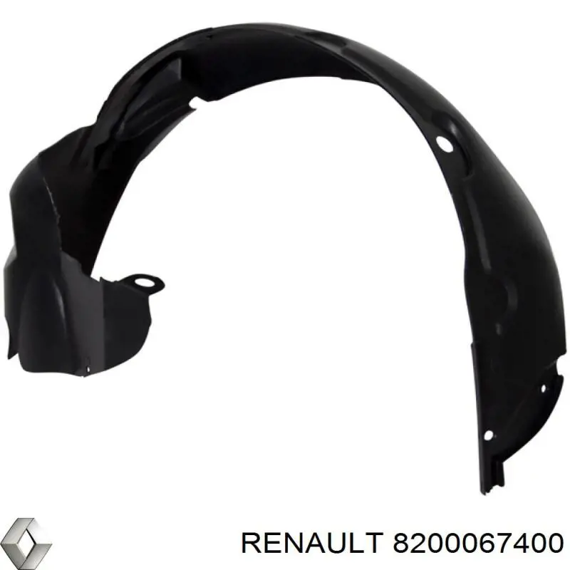 Подкрылок передний правый 8200067400 Renault (RVI)
