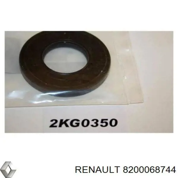 Anillo retén de semieje, eje delantero, derecho 8200068744 Renault (RVI)