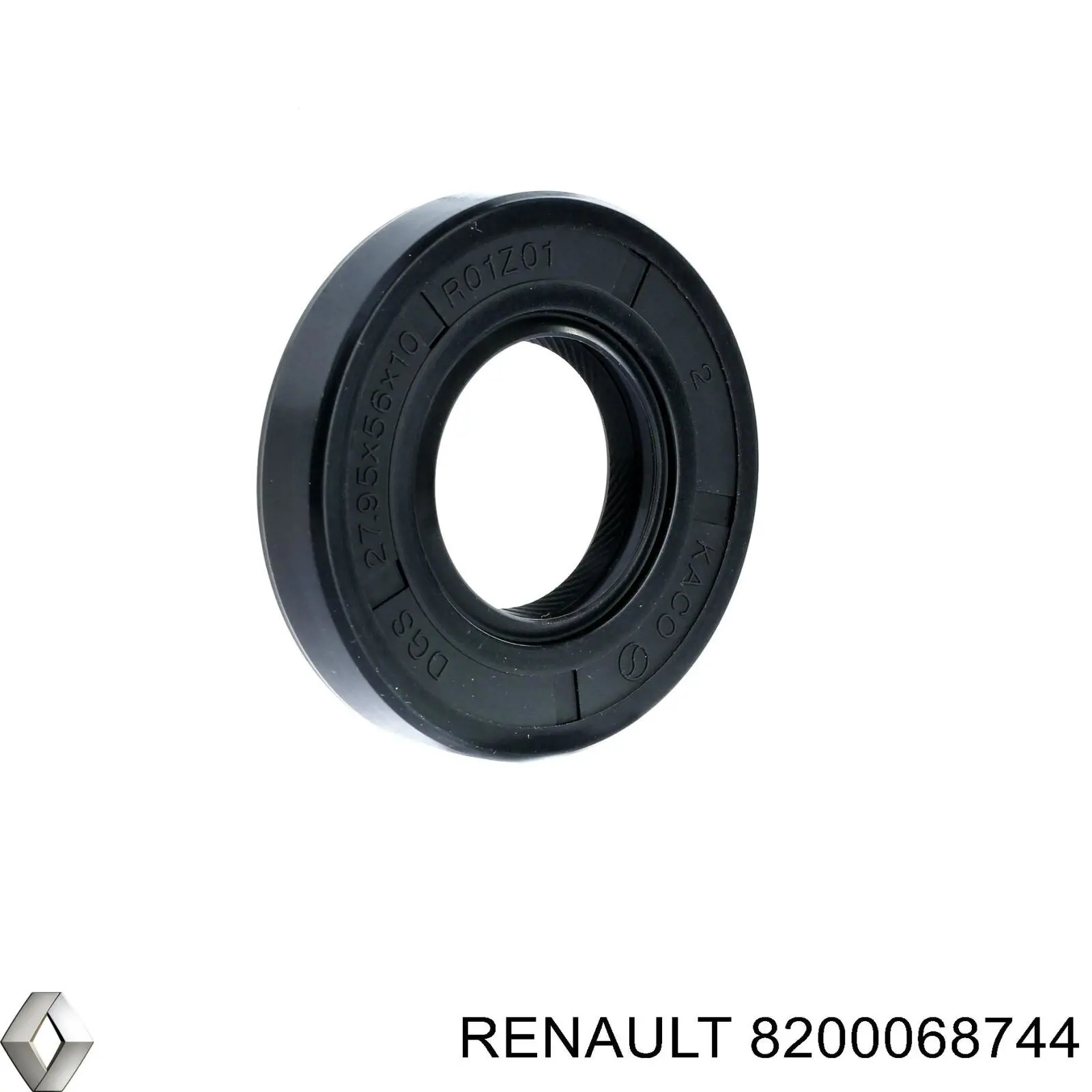 Правый сальник полуоси 8200068744 Renault (RVI)