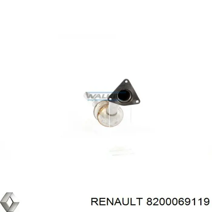Купить 8200069119 Renault (RVI) Преобразователь отработавших газов