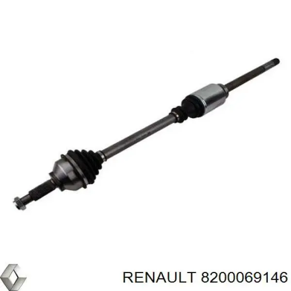 8200069146 Renault (RVI) semieixo (acionador dianteiro direito)